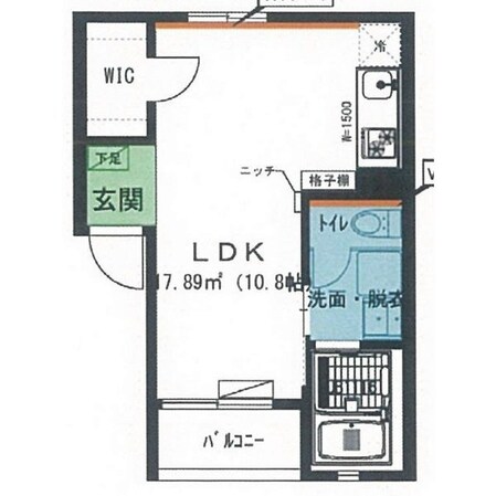 大江駅 徒歩10分 3階の物件間取画像